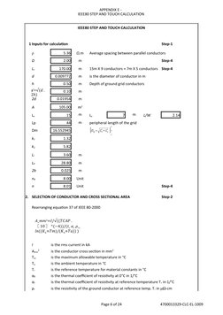 IEEE 80 Earthing Calculation Guide | PDF | Electrical Resistivity And ...