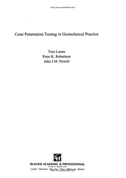 Cone Penetration Testing Guide | PDF | Soil Mechanics | Earth Sciences