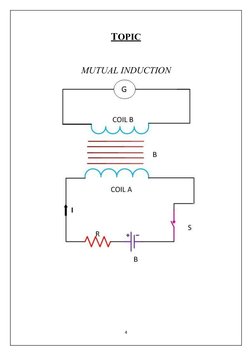 Mutual Induction: Principles and Applications | PDF | Electromagnetic ...