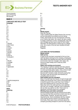 Business Partner B1 Answer Key | PDF | Advertising | Television ...