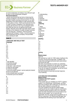 Business Partner B1 Answer Key | PDF | Advertising | Television ...