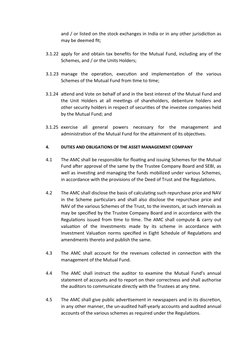 and / or listed on the stock exchanges in India or in any other jurisdiction as
may be deemed fit;
3.1.22 apply for and obtai