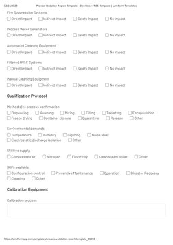 12/16/2023
Process Validation Report Template - Download FREE Template | Lumiform Templates
https://lumiformapp.com/templates