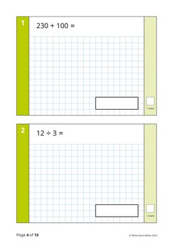 Year 4 Maths Assessment Papers | PDF | Mathematics | Elementary Mathematics