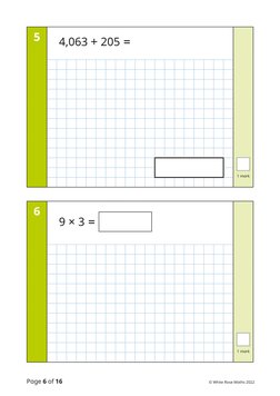 Year 4 Maths Assessment Papers | PDF | Mathematics | Elementary Mathematics