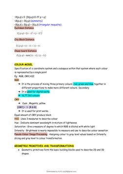Computer Vision Lecture Notes Overview | PDF | Computer Vision ...