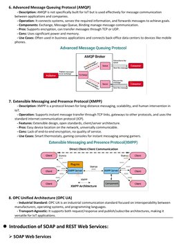 IoT Design Principles for Web Connectivity | PDF | Soap ...