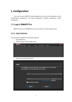 SIMAPP Pro 1.9.11-User Manual EN V1.2 | PDF | Password | Computer File