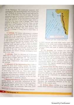 Class 10 Geography ICSE Solutions | PDF