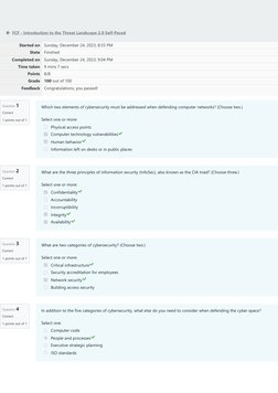Cybersecurity Assessment Insights | PDF | Security | Computer Security