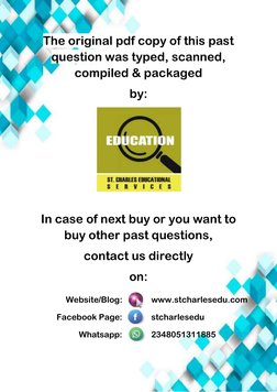 WAEC 2023 Computer Studies Past Questions | PDF | Computer Data Storage ...