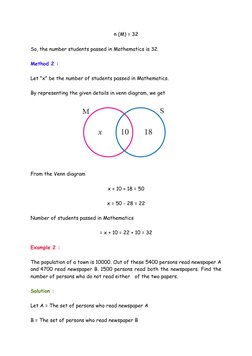 Sets and Venn Diagram Word Problems | PDF | Mathematics | Science