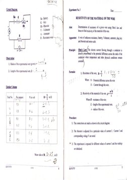Ii Puc Physics - Practical Manual | PDF