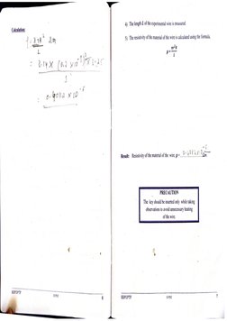 Ii Puc Physics - Practical Manual | PDF