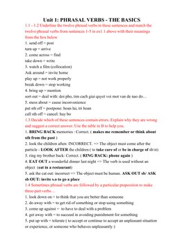 Essential Phrasal Verbs for Beginners | PDF | Language Arts & Discipline