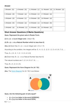 Set Theory Problems and Solutions | PDF | Empty Set | Numbers