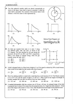 AL Physics Paper - English Medium | PDF