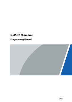 NetSDK Programming Manual V1.0.5 | PDF | Library (Computing ...