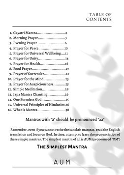 Daily Hindu Prayers and Mantras PDF | PDF | Mantra | Prayer