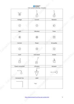 Hvac Mechanical Drawing Symbols