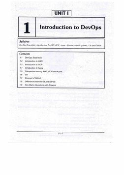 Devops Unit-1 Anna University | PDF