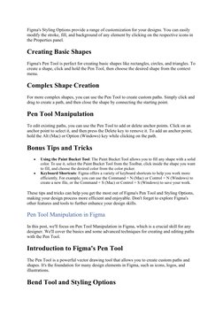 Figma's Styling Options provide a range of customization for your designs. You can easily 
modify the stroke, fill, and backg