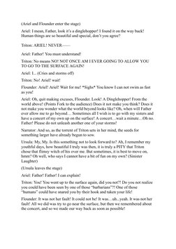 Little Mermaid Script Pdf Little Mermaid One-Act Play Script | PDF | Classics