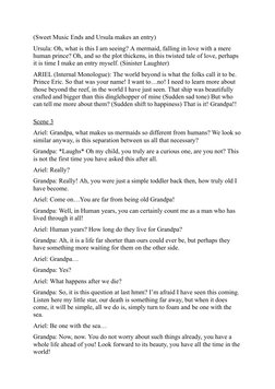 Little Mermaid Script Pdf Little Mermaid One-Act Play Script | PDF | Classics