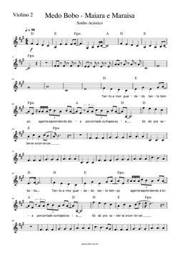Violino 2
Sonho Acústico
Medo Bobo - Maiara e Maraisa
24
31
43
7
39
14
48
20
























