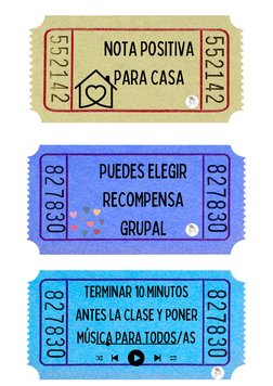 NOTA POSITIVA
PARA CASA
PUEDES ELEGIR
RECOMPENSA
GRUPAL
TERMINAR 10 MINUTOS
ANTES LA CLASE Y PONER
MÚSICA PARA TODOS/AS
