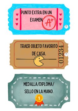 PUNTO EXTRA EN UN 
EXAMEN.
TRAER OBJETO FAVORITO
DE CASA.
MEDALLA/DIPLOMA/
SELLO EN LA MANO.

