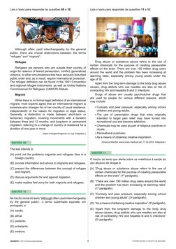 4
UEAM2301 | 001-ConhecimentosGerais
Confidencial até o momento da aplicação.
Leia o texto para responder às questões 11 e 12