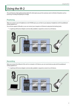 BOSS IR-2 Owner's Manual | PDF | Amplifier | Usb