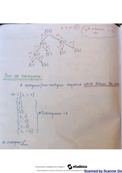 Striver Recursion Notes Overview | PDF | Image Scanner | Computer Data