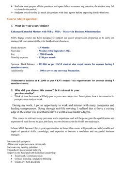 ➢Students must prepare all the questions and upon failure to answer any question, the student may fail
to clear the discussio