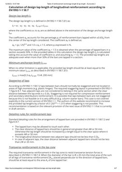 Eurocode 2: Anchorage & Lap Lengths Table | PDF | Strength Of Materials ...