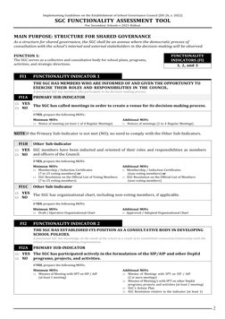 SGC Functionality Assessment Tool 2023 | PDF | Governance | Online And ...
