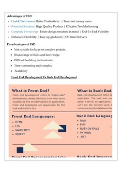 Full Stack Web Development Overview | PDF | Model–View–Controller ...