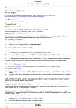 VEVO Visa Check for 482 Visa Holders | PDF | Travel Visa | Employment