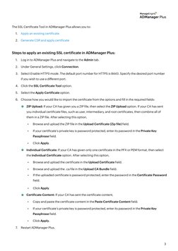 SSL Certificate Installation for ADManager Plus | PDF | Transport Layer ...
