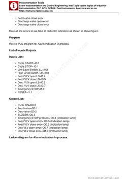 PLC Alarm System Programming Guide | PDF | Programmable Logic ...