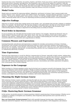 Basics of German Grammar Explained | PDF | Grammatical Gender | Noun