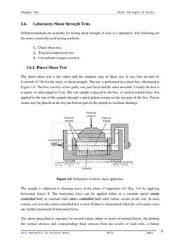 Shear Strength of Soils Overview | PDF | Soil Mechanics | Strength Of ...