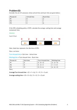 CPU Scheduling Problems and Solutions | PDF | Scheduling (Computing ...