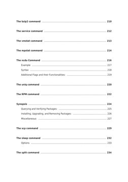 The bzip2 command 
210
 ............................................................................................... 
The