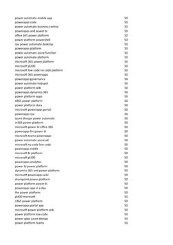 power automate mobile app
50
powerapps code
50
power automate business central
50
powerapps and power bi
50
office 365 power