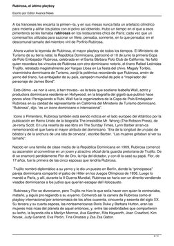 Rubirosa, el último playboy
Escrito por Editor Avance News
A los franceses les encanta la pimien­­ta, y en sus mesas nunca fa