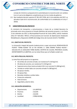 MZ. C-01 LOTE 07 URB. PARQUE INDUSTRIAL DISTRITO DE LA ESPERANZA, PROVINCIA DE TRUJILLO,
DEPARTAMENTO DE LA LIBERTAD.