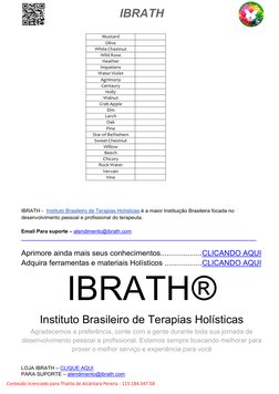 IBRATH 
 
LOJA IBRATH – CLIQUE AQUI  (https://loja.ibrath.com/)
PARA SUPORTE – atendimento@ibrath.com  (mailto:atendimento@