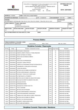 Portaria MEC de Credenciamento Nº 1239, de 20 de dezembro de 2013, DOU Nº
248, seção 1, pág. 36, de 23/12/2013
CENTRO UNIVERS